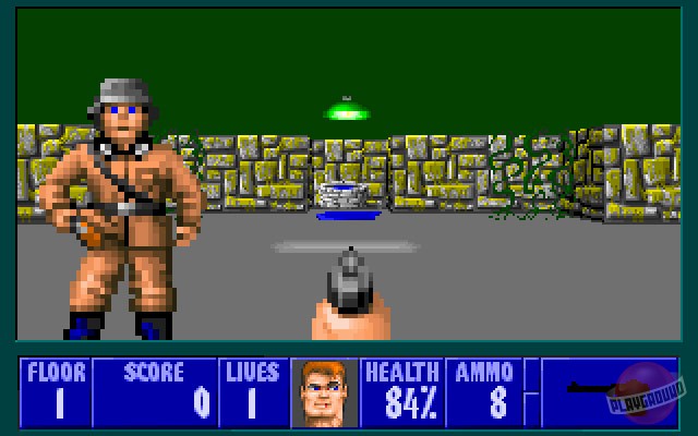 Скриншот из игры Wolfenstein 3D - 28