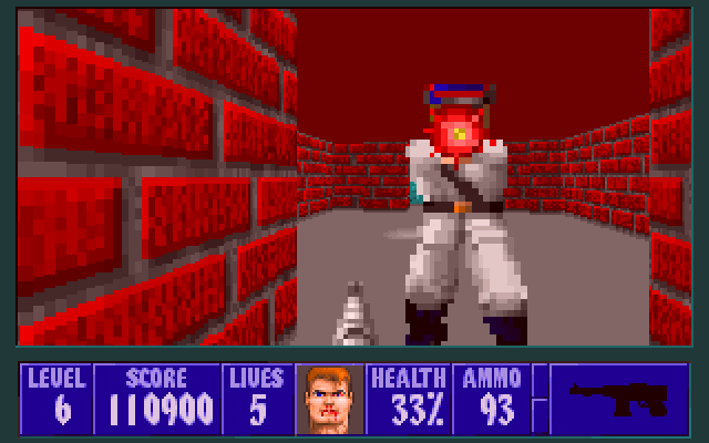 Скриншот из игры Wolfenstein 3D - 17