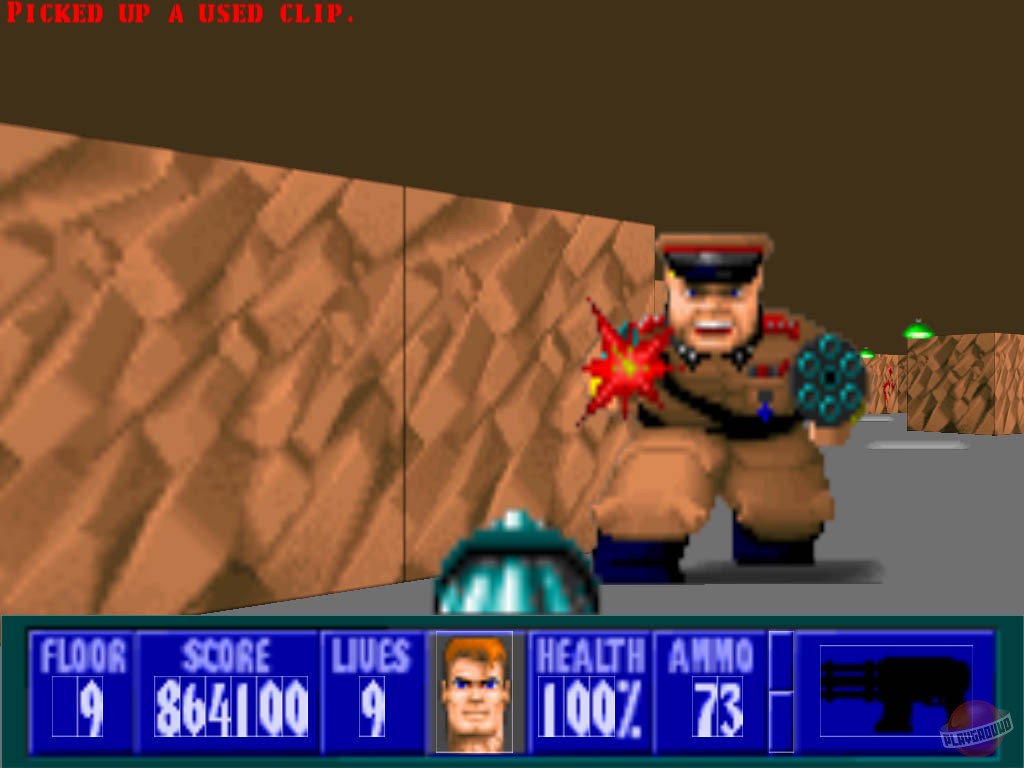 Скриншот из игры Wolfenstein 3D - 46