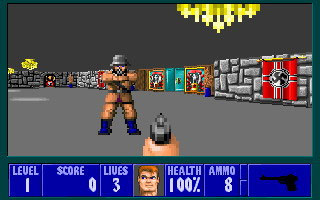Скриншот из игры Wolfenstein 3D - 7