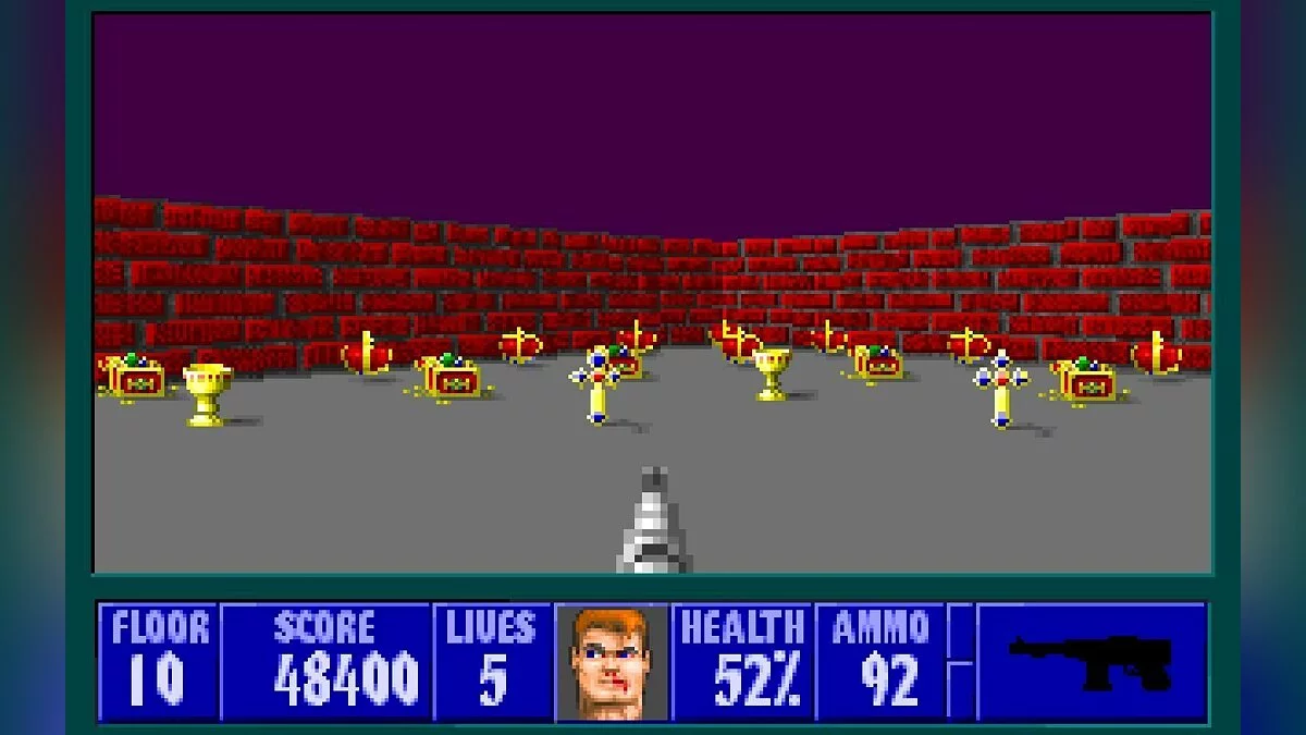Скриншот из игры Wolfenstein 3D - 19