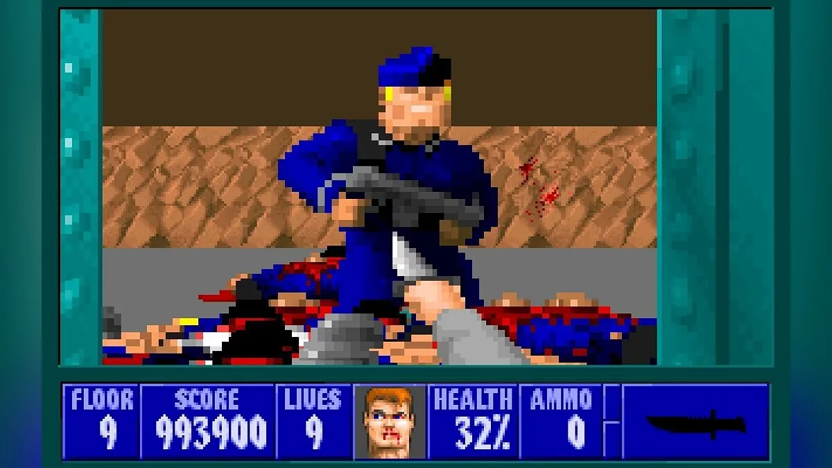 Скриншот из игры Wolfenstein 3D - 8