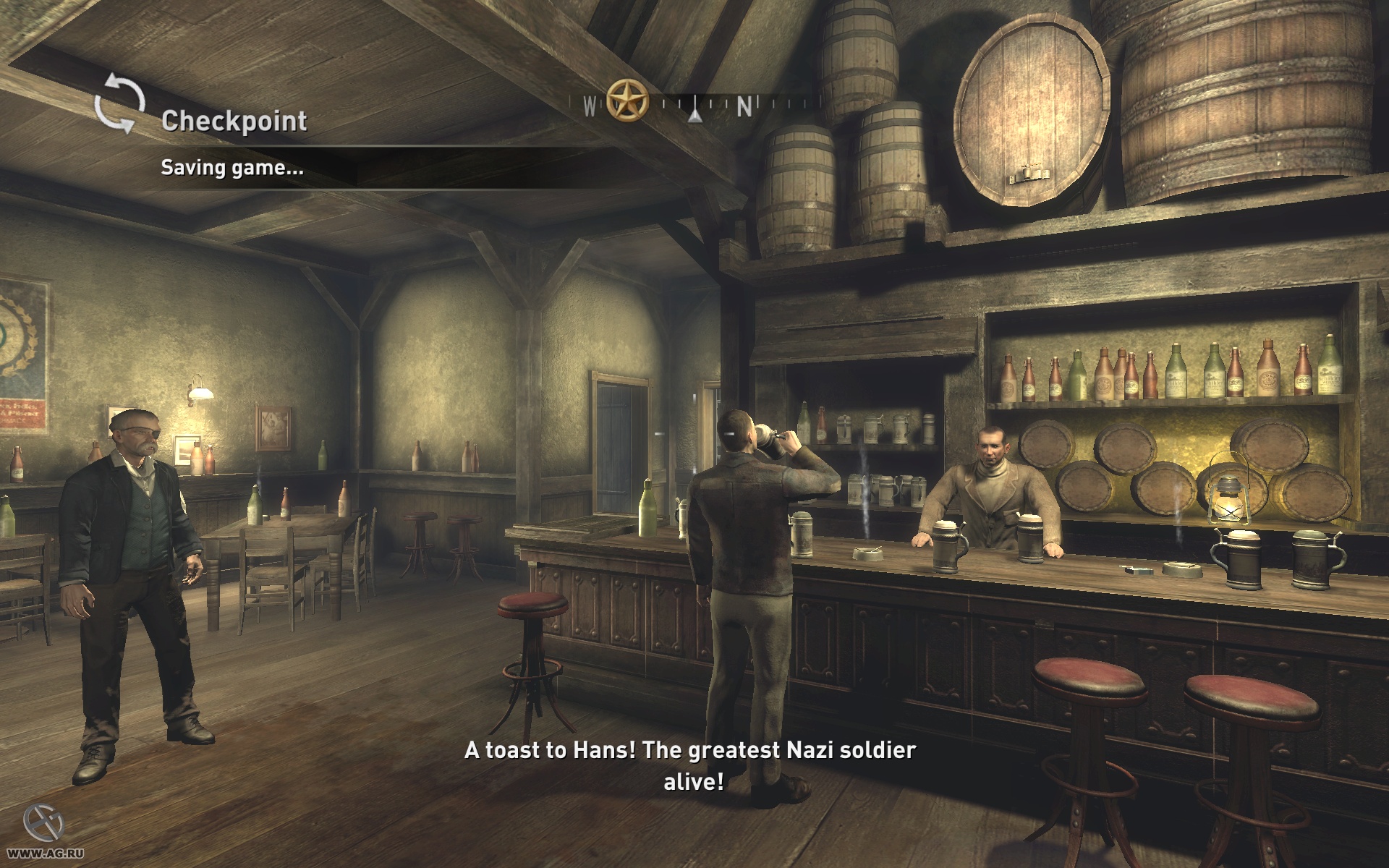 Скриншот из игры Wolfenstein - 47