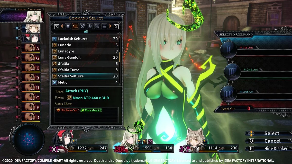 Скриншот из игры Death end re;Quest2 - 32