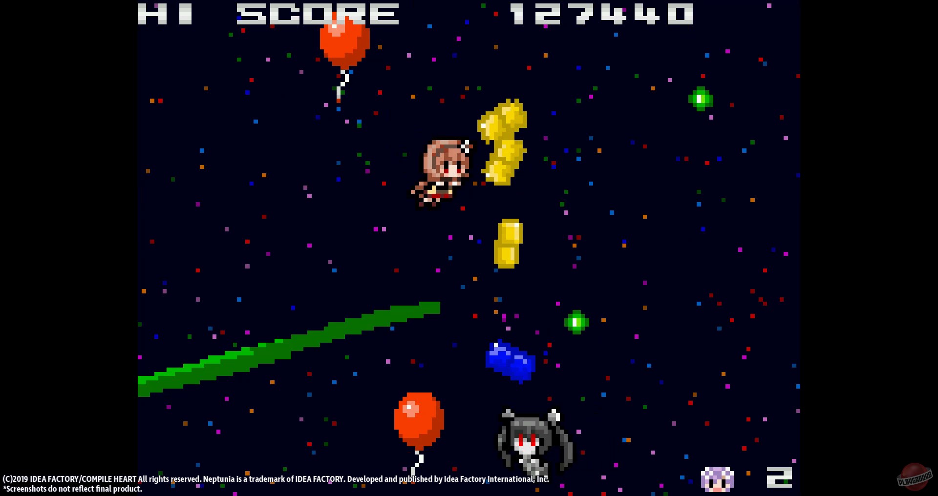 Скриншот из игры Neptunia Shooter - 3