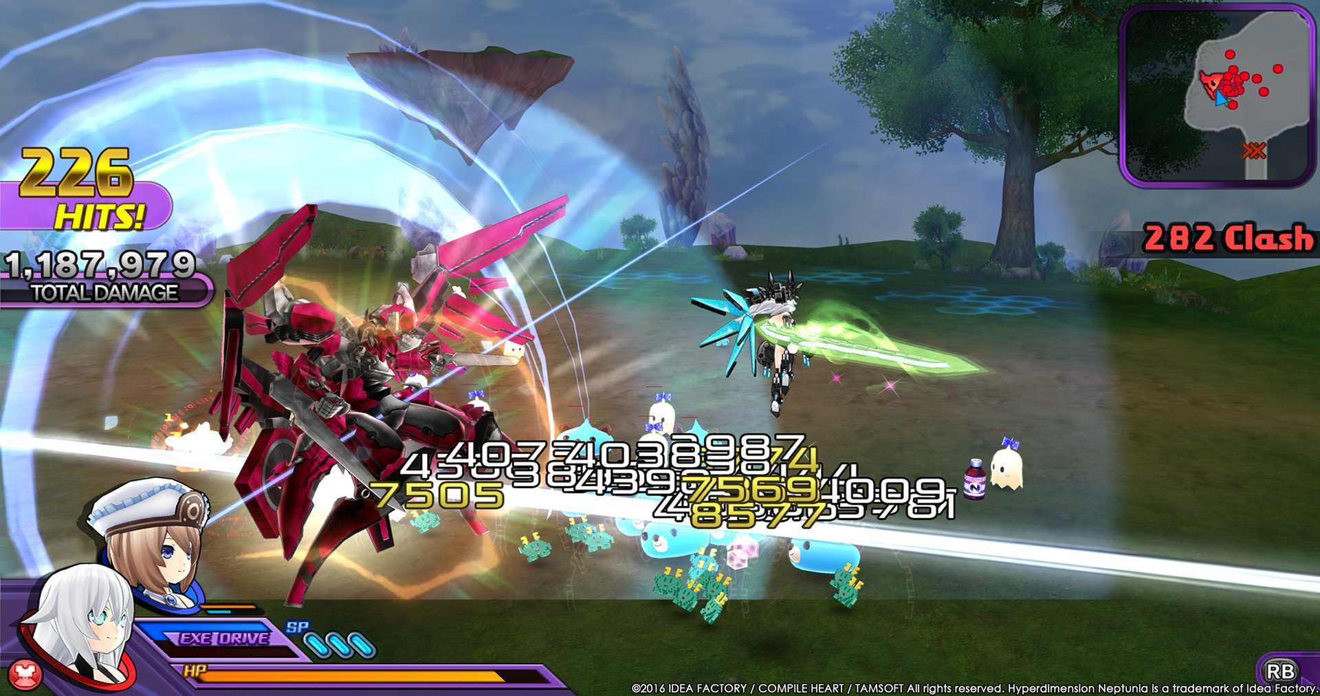 Скриншот из игры Hyperdimension Neptunia U: Action Unleashed - 35