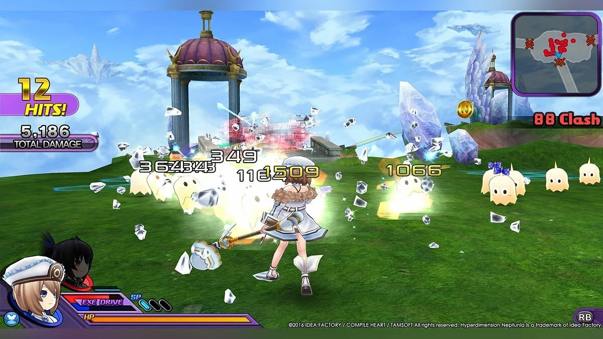 Скриншот из игры Hyperdimension Neptunia U: Action Unleashed - 9