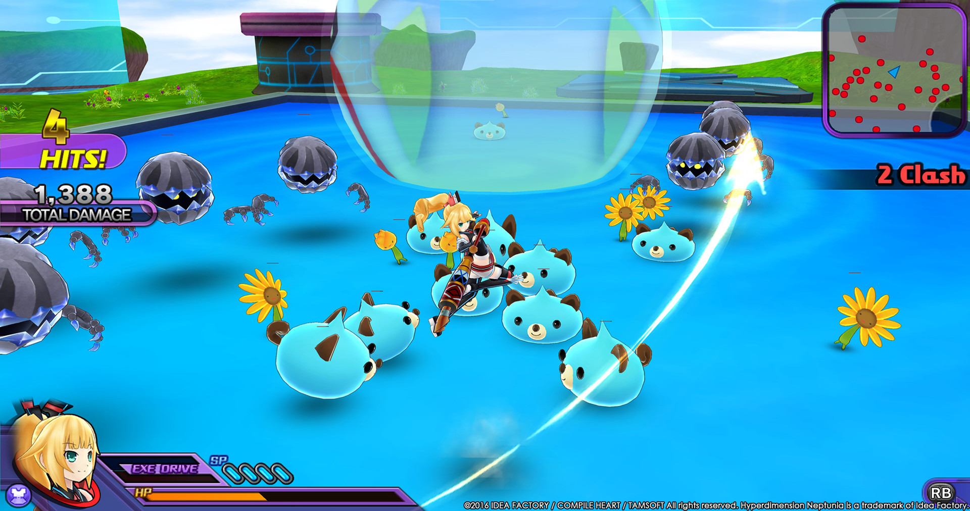 Скриншот из игры Hyperdimension Neptunia U: Action Unleashed - 43
