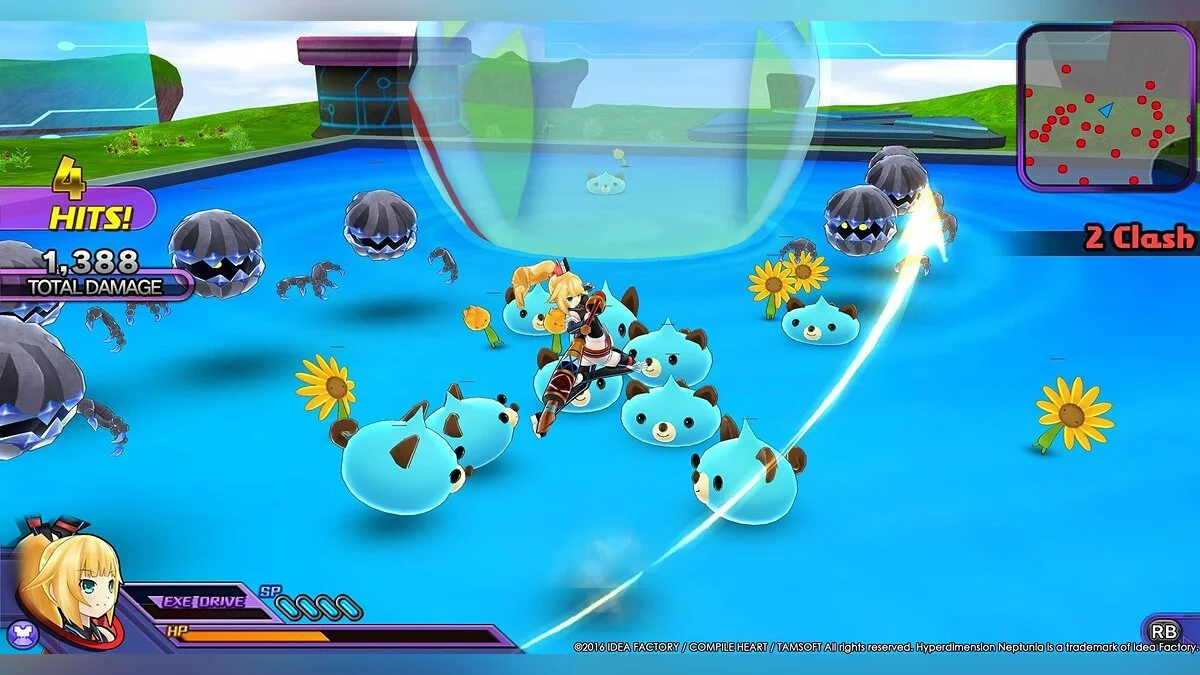 Скриншот из игры Hyperdimension Neptunia U: Action Unleashed - 11