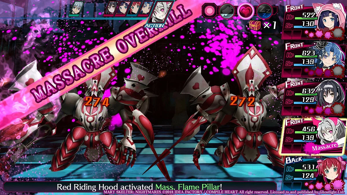 Скриншот из игры Mary Skelter: Nightmares - 36
