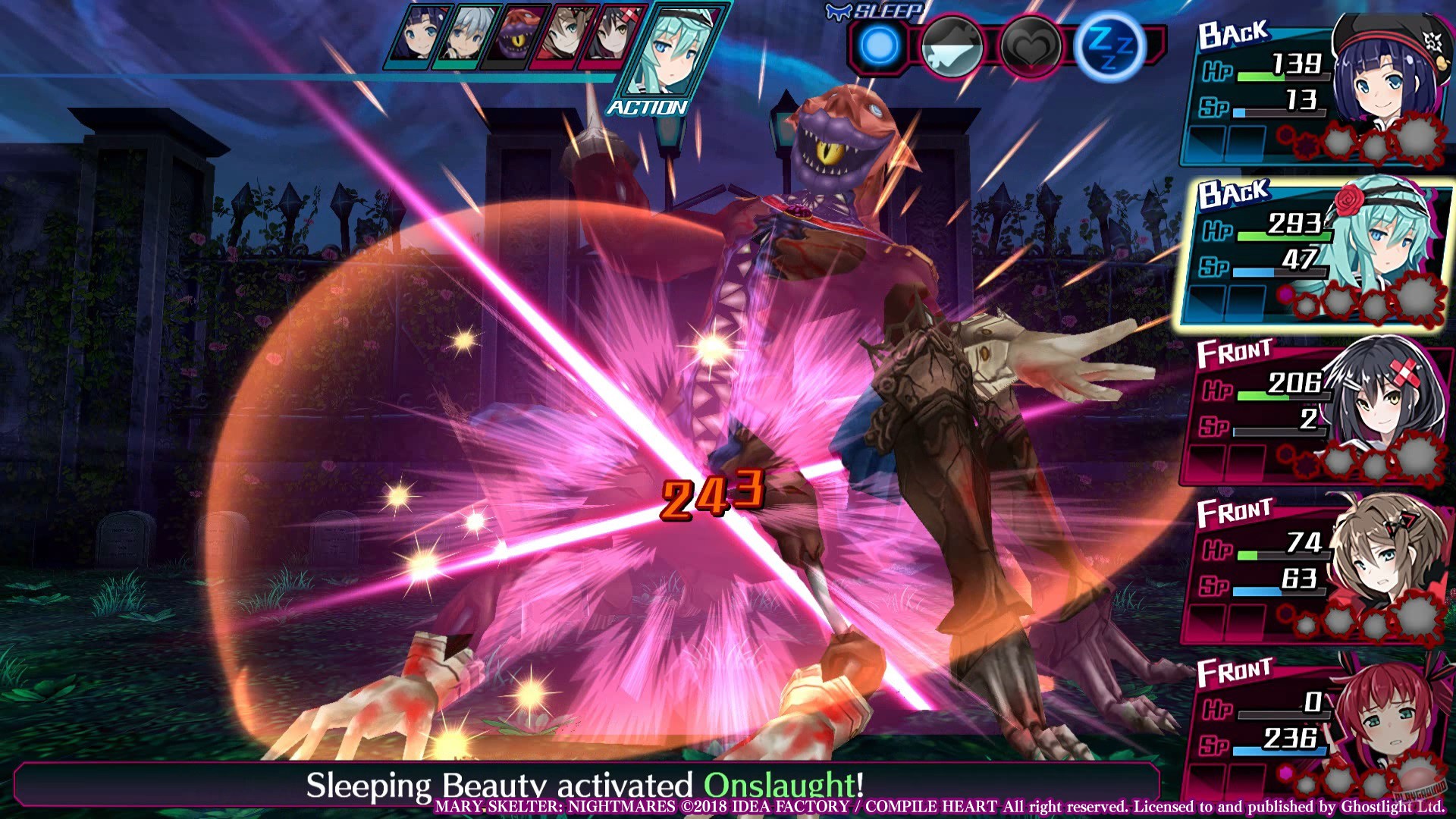 Скриншот из игры Mary Skelter: Nightmares - 35