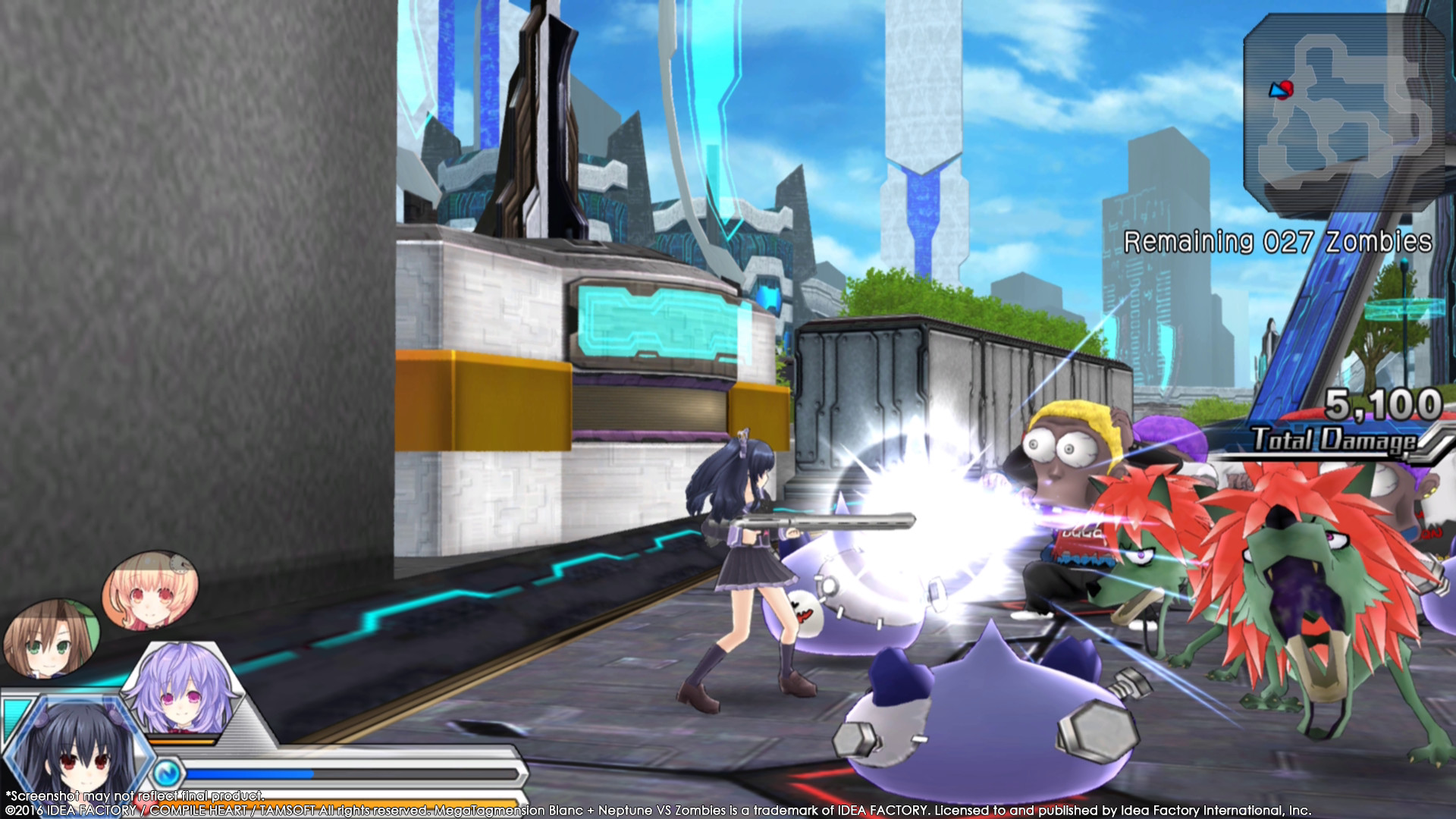 Скриншот из игры MegaTagmension Blanc + Neptune VS Zombies - 52