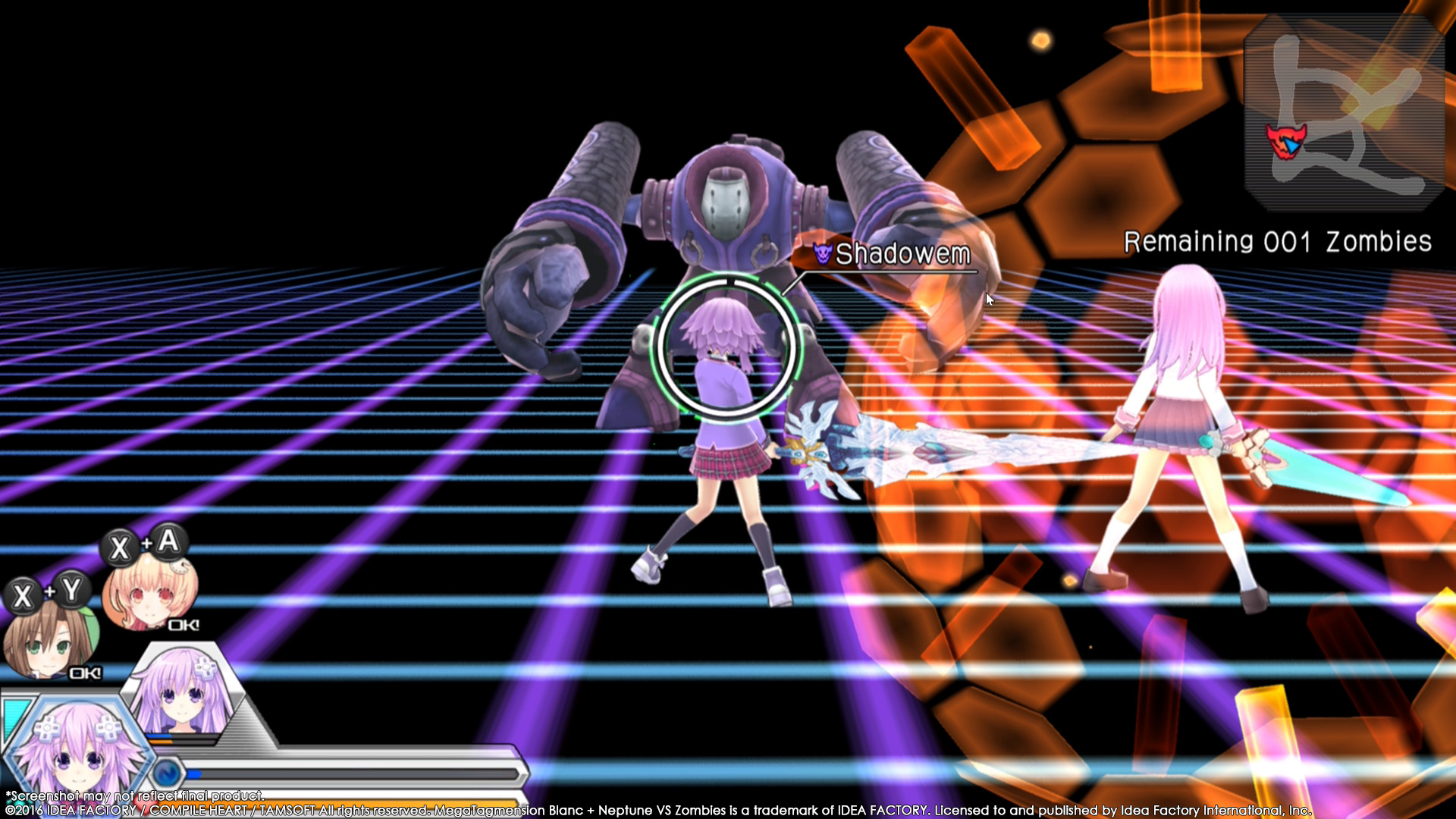 Скриншот из игры MegaTagmension Blanc + Neptune VS Zombies - 17