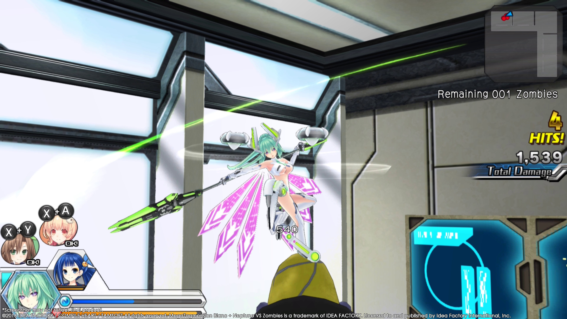Скриншот из игры MegaTagmension Blanc + Neptune VS Zombies - 44