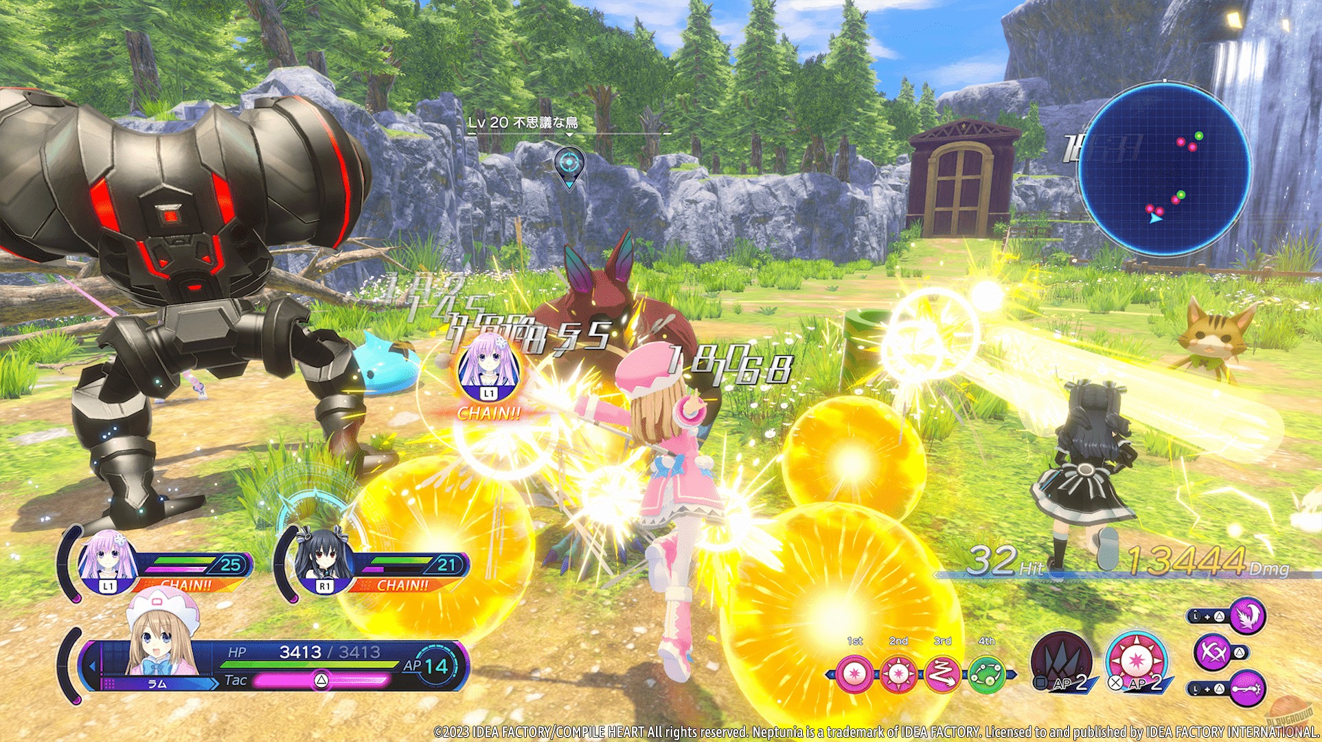 Скриншот из игры Neptunia: Sisters VS Sisters - 43