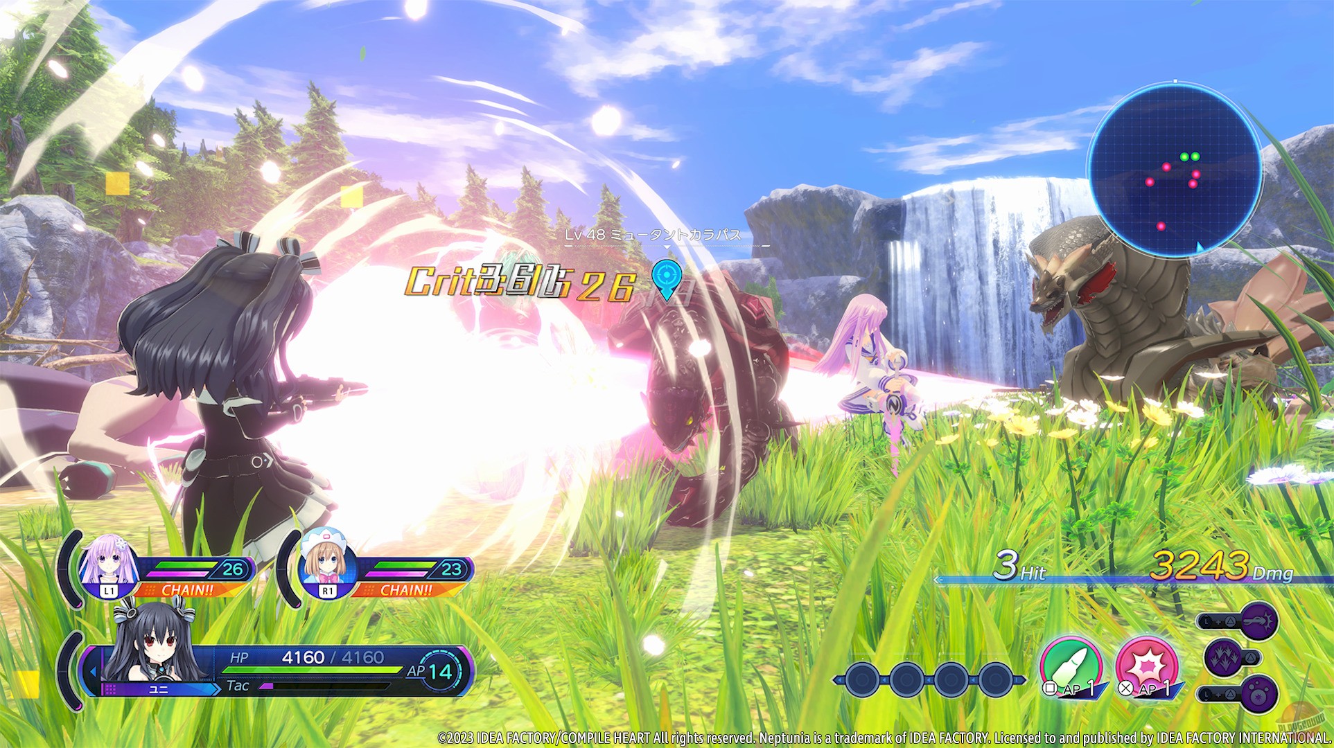 Скриншот из игры Neptunia: Sisters VS Sisters - 51