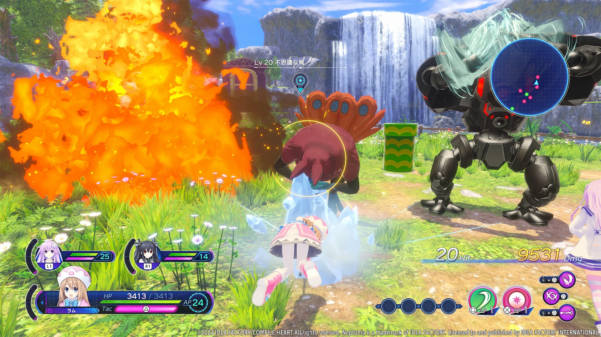 Скриншот из игры Neptunia: Sisters VS Sisters - 67