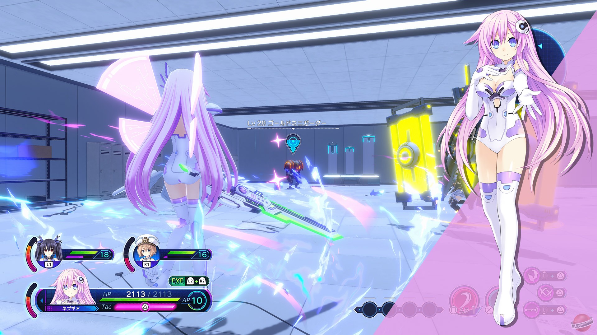 Скриншот из игры Neptunia: Sisters VS Sisters - 9