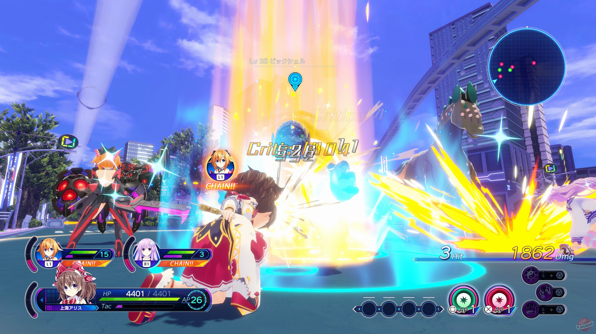 Скриншот из игры Neptunia: Sisters VS Sisters - 49