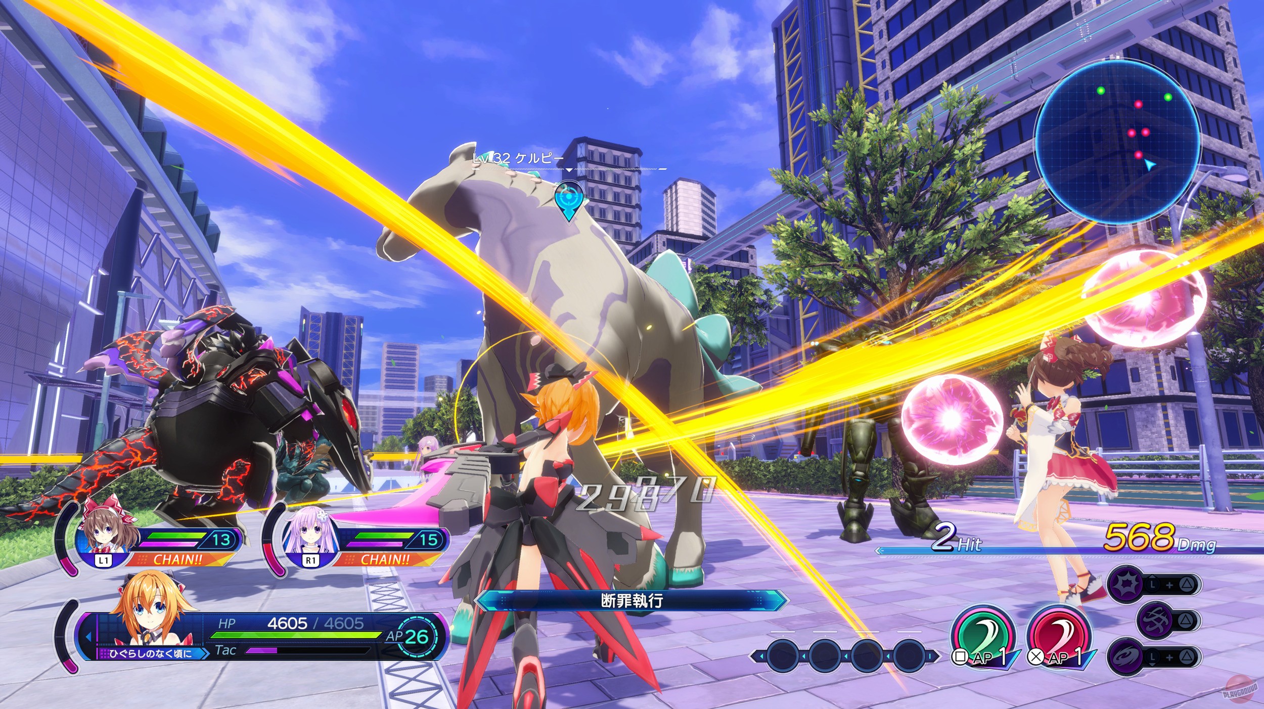 Скриншот из игры Neptunia: Sisters VS Sisters - 52