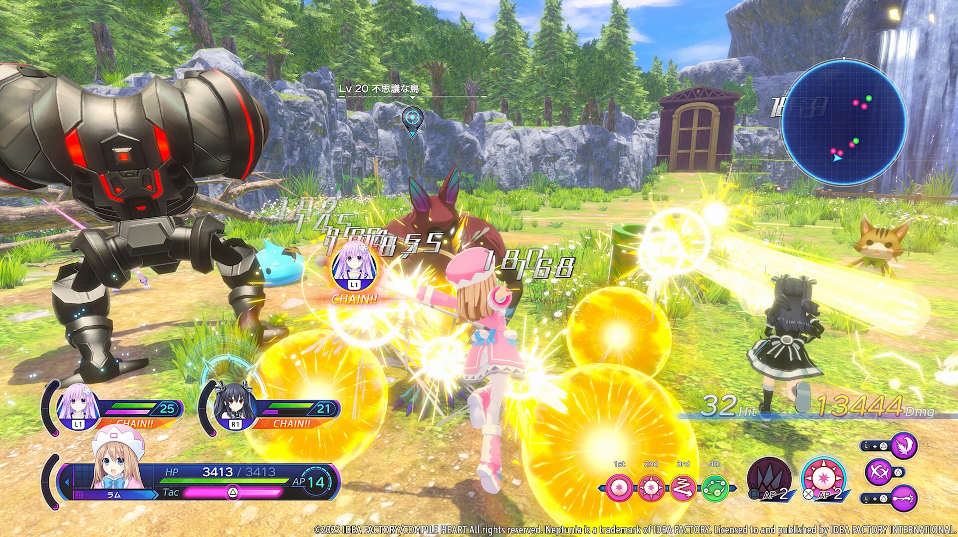 Скриншот из игры Neptunia: Sisters VS Sisters - 14