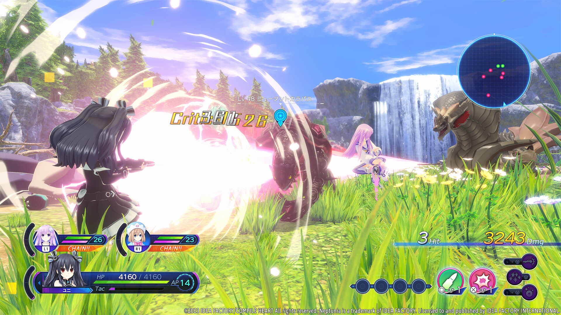 Скриншот из игры Neptunia: Sisters VS Sisters - 73