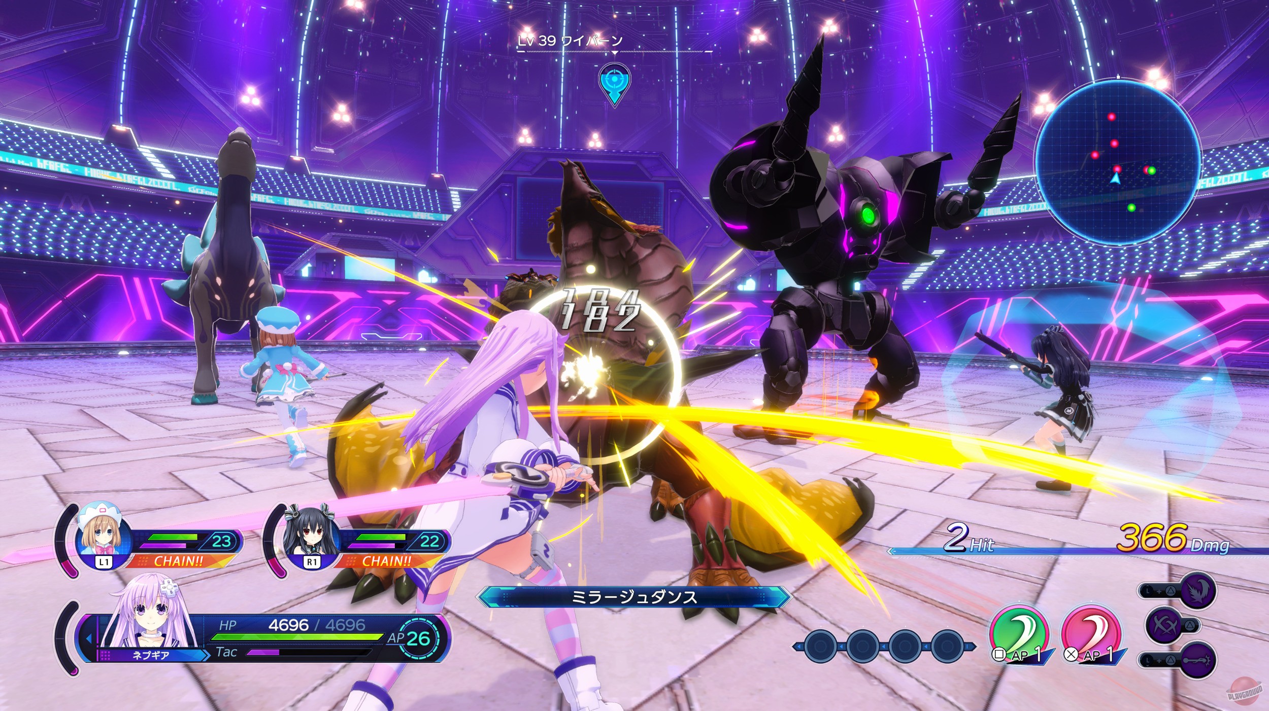 Скриншот из игры Neptunia: Sisters VS Sisters - 29