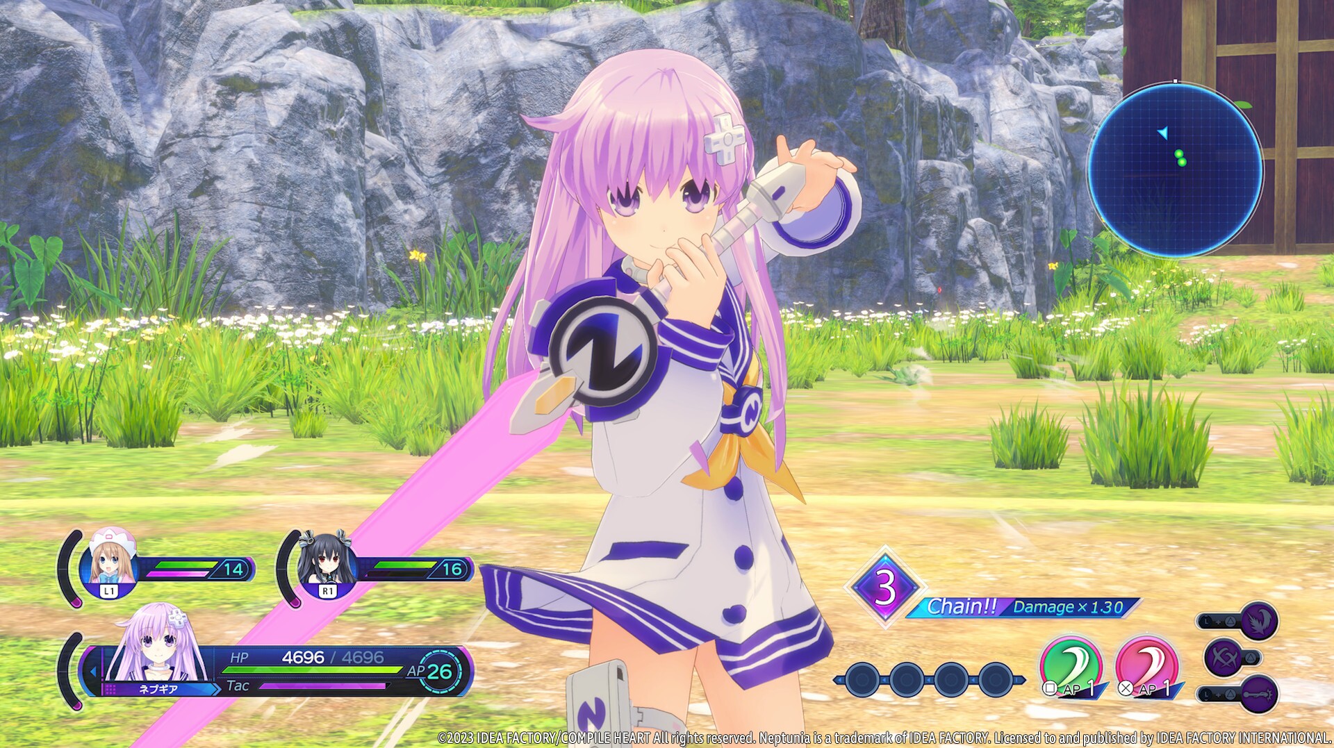 Скриншот из игры Neptunia: Sisters VS Sisters - 20