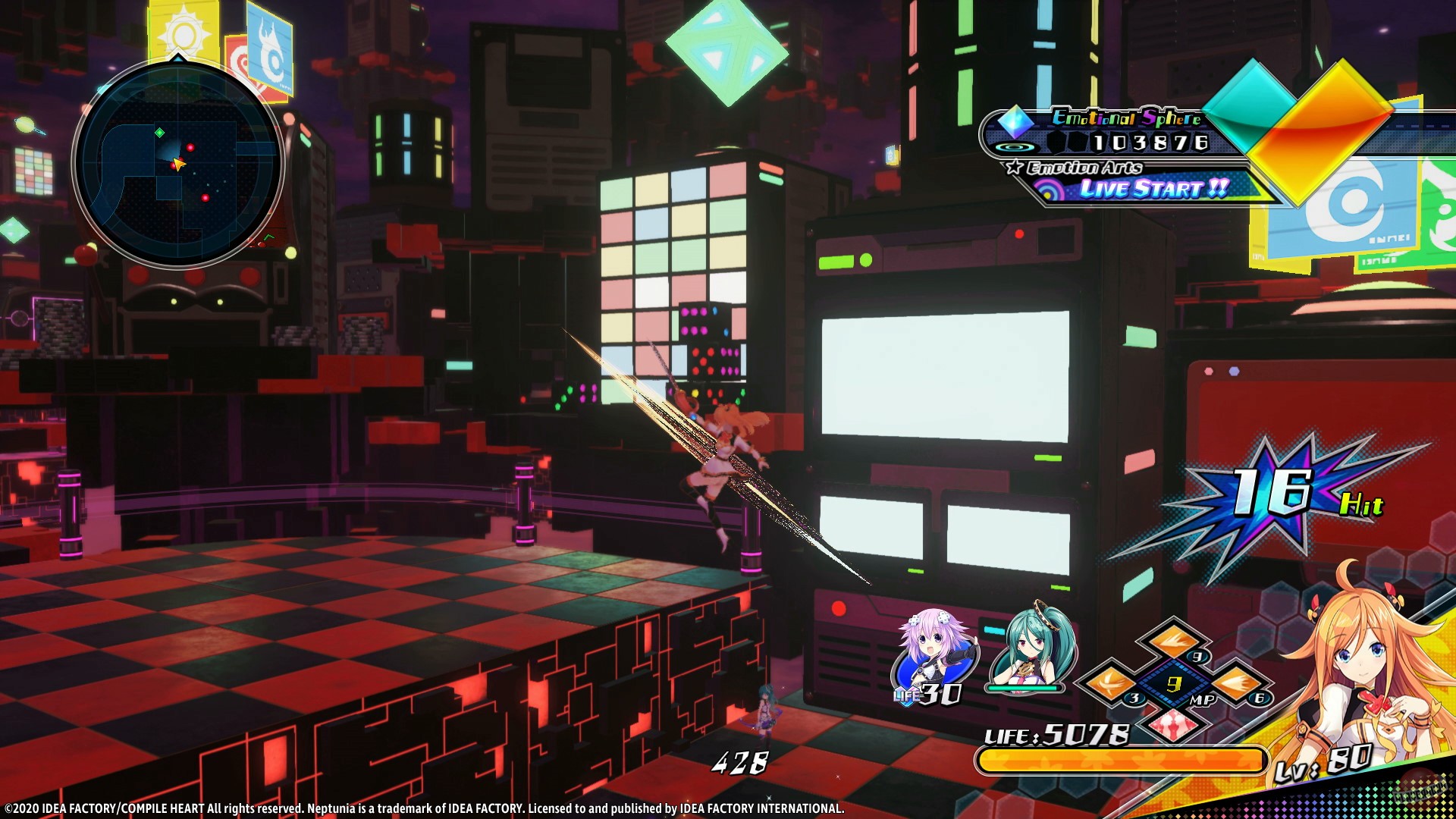 Скриншот из игры Neptunia Virtual Stars - 26
