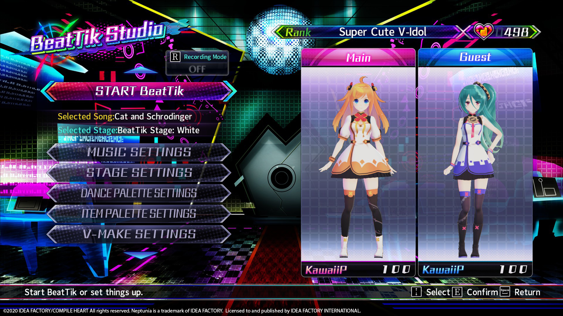 Скриншот из игры Neptunia Virtual Stars - 11