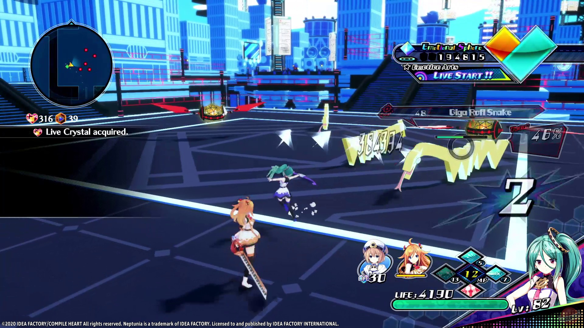 Скриншот из игры Neptunia Virtual Stars - 48