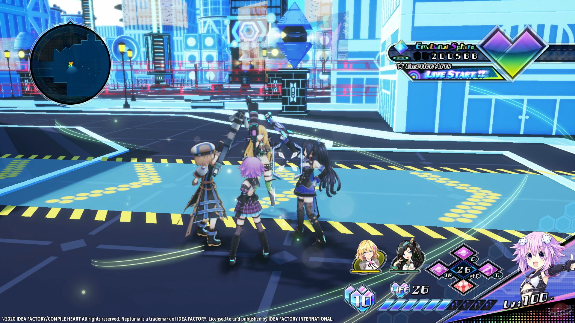 Скриншот из игры Neptunia Virtual Stars - 10