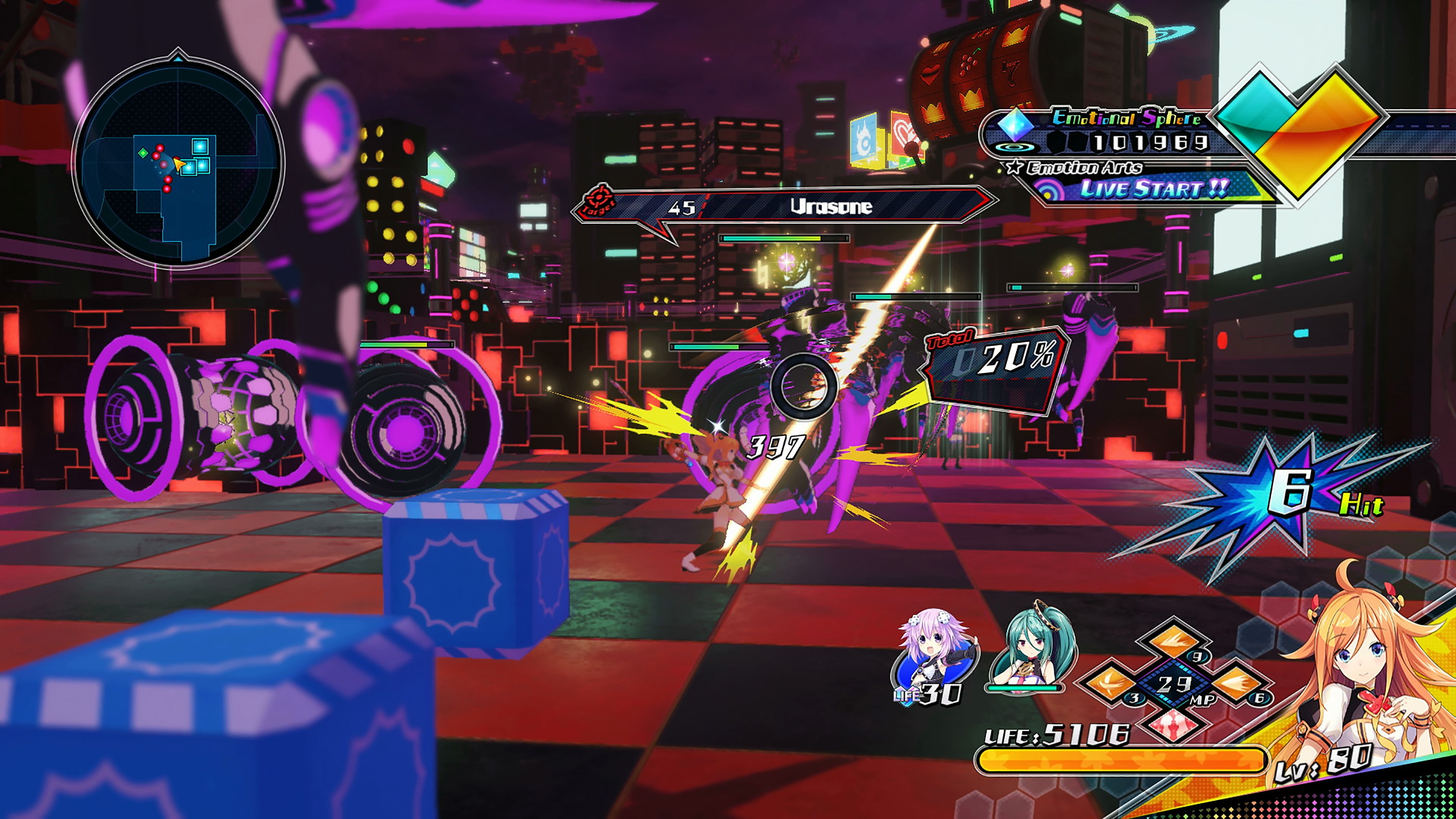 Скриншот из игры Neptunia Virtual Stars - 15