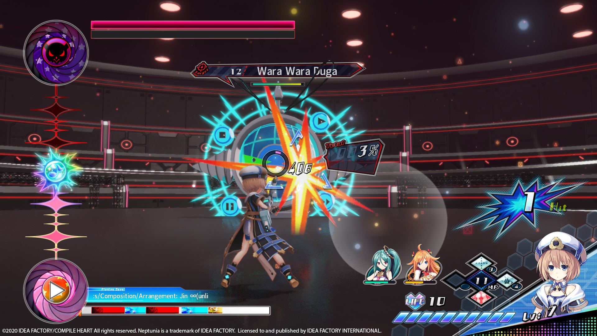 Скриншот из игры Neptunia Virtual Stars - 18