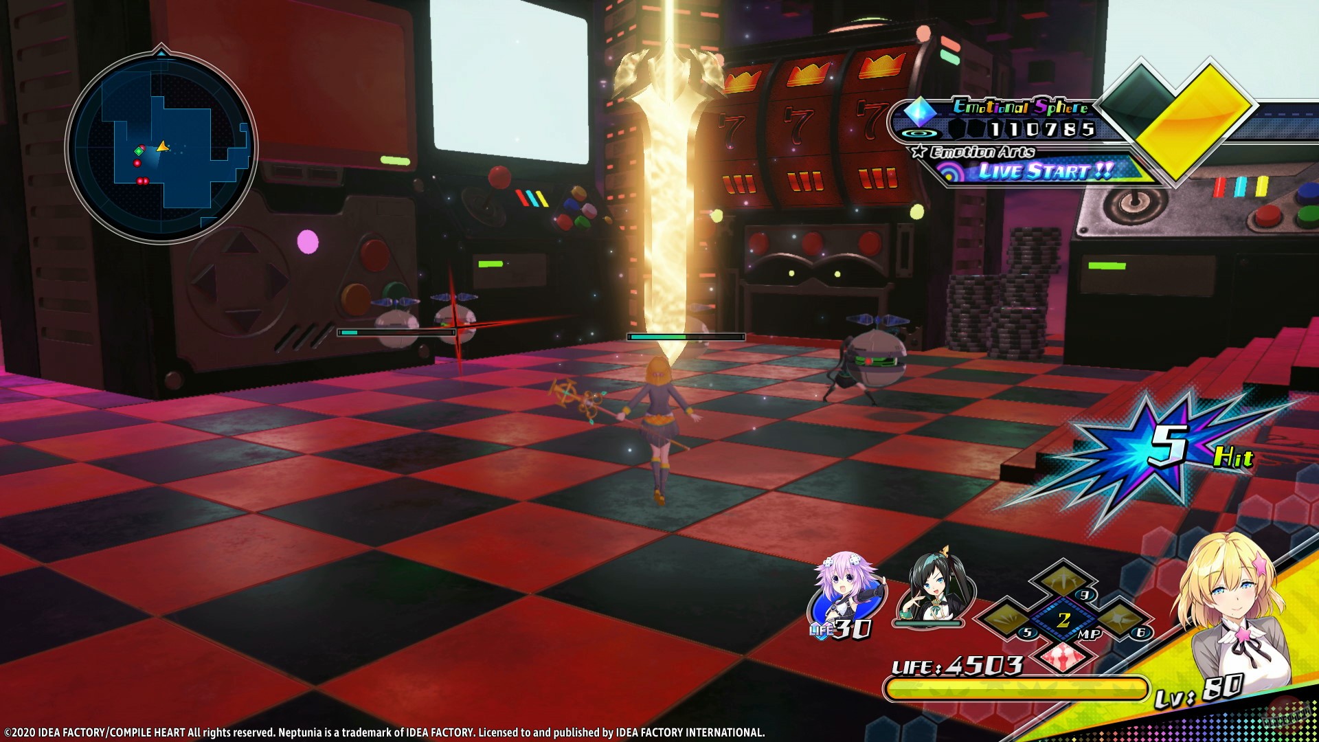 Скриншот из игры Neptunia Virtual Stars - 34