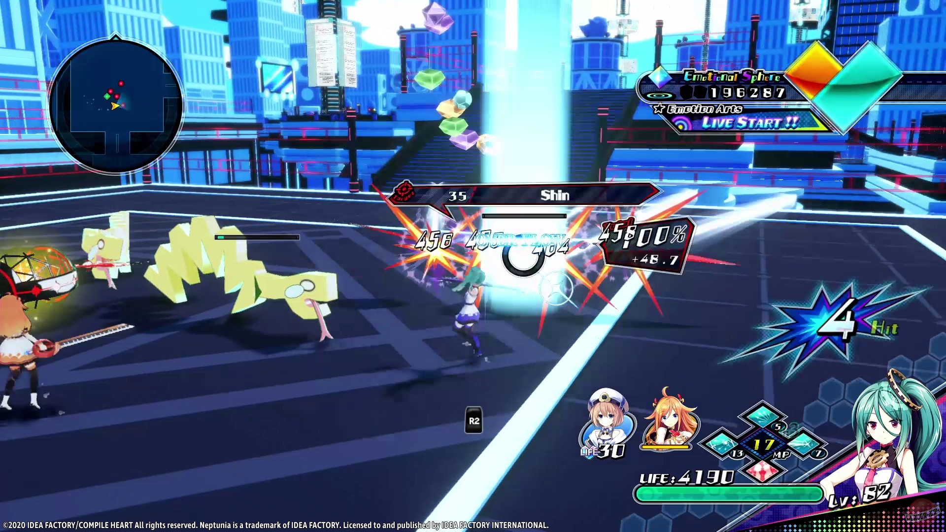 Скриншот из игры Neptunia Virtual Stars - 28