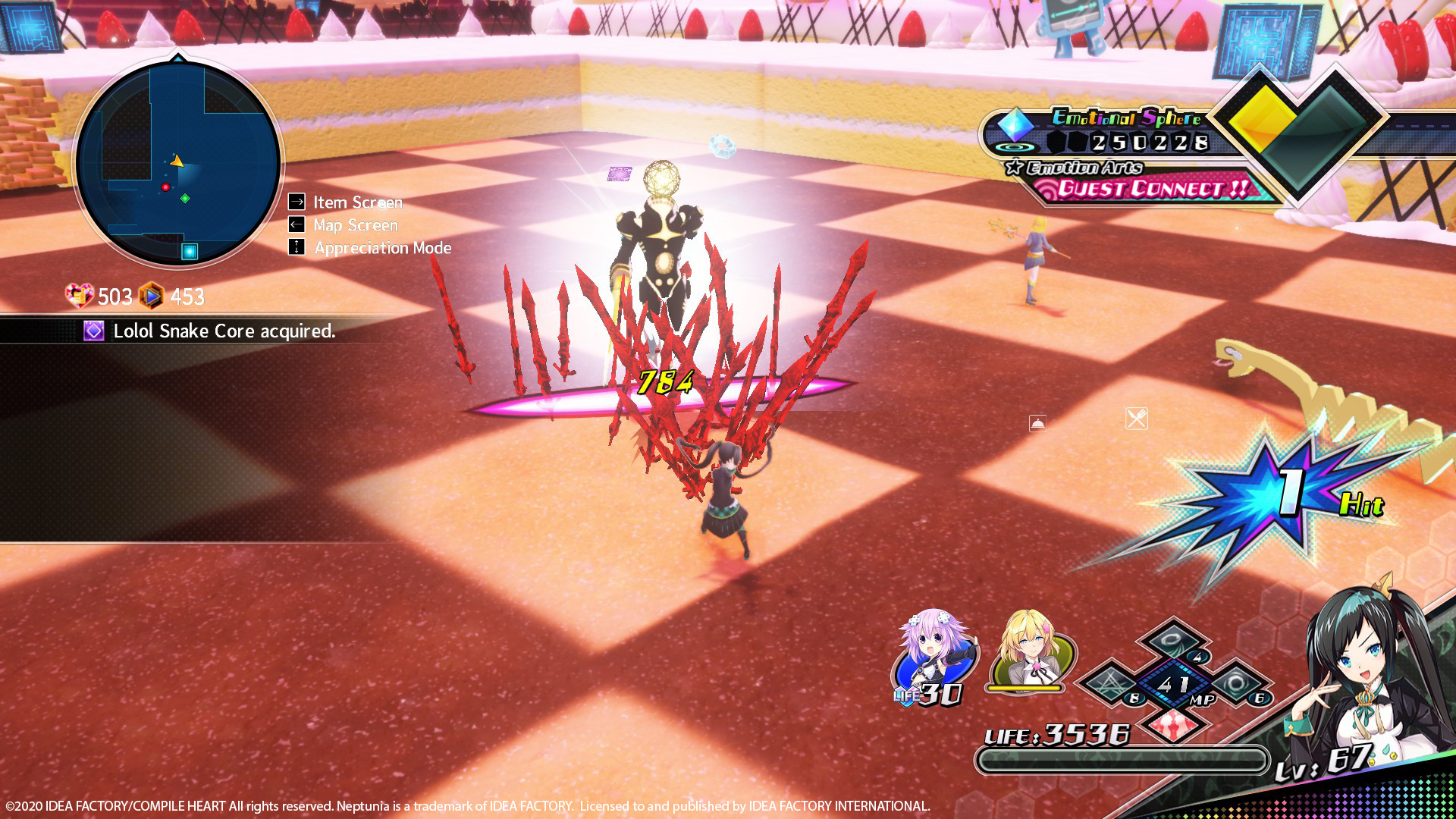 Скриншот из игры Neptunia Virtual Stars - 20