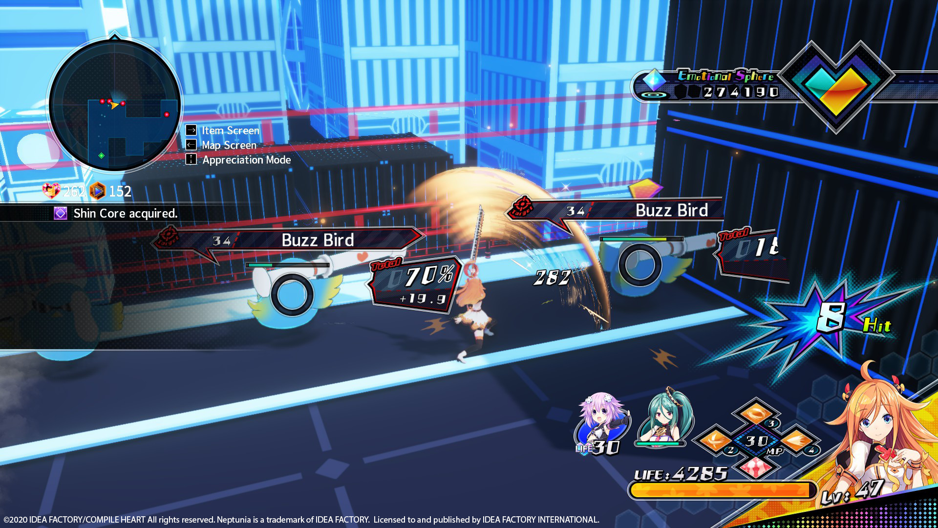 Скриншот из игры Neptunia Virtual Stars - 24
