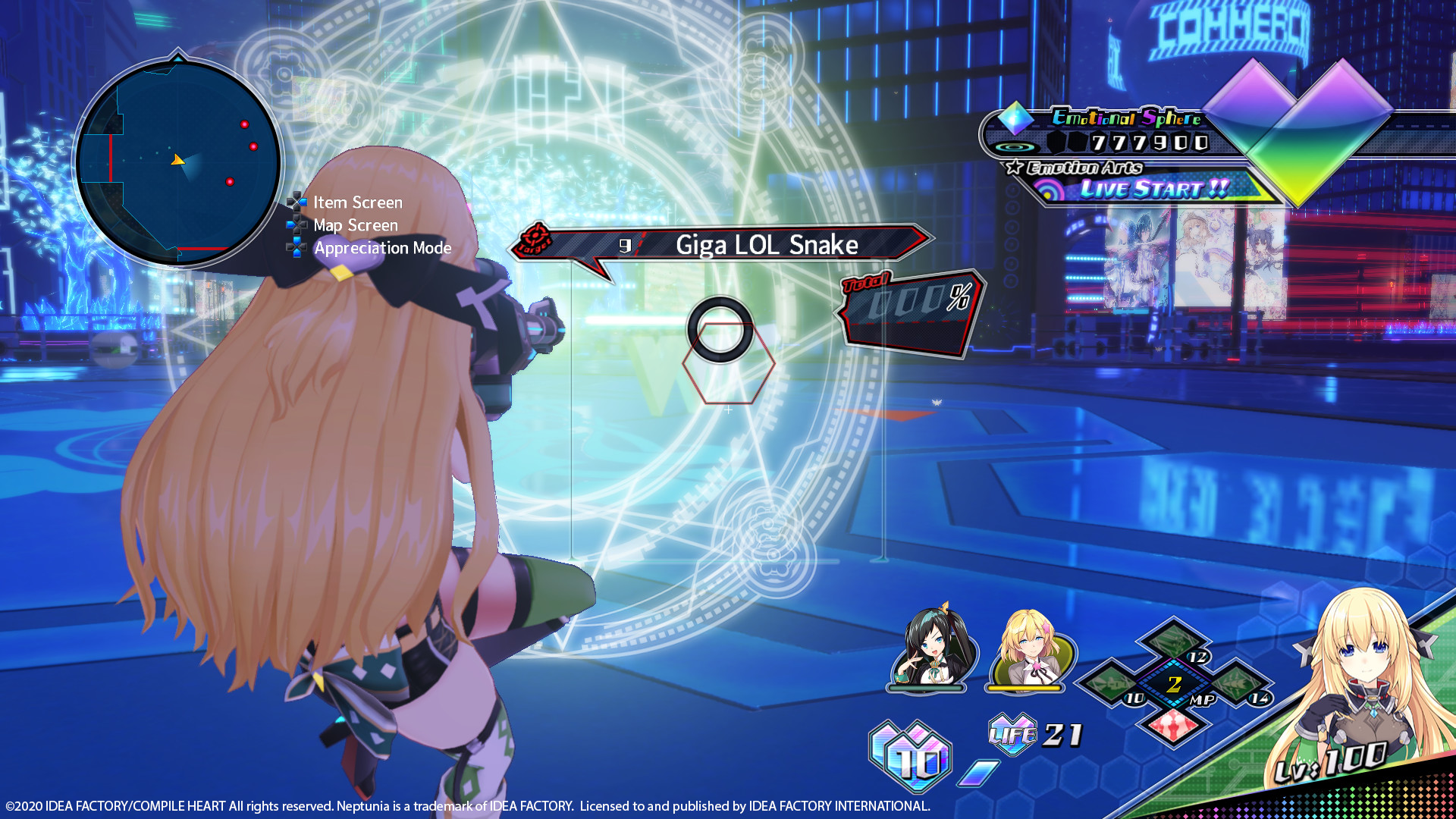 Скриншот из игры Neptunia Virtual Stars - 8