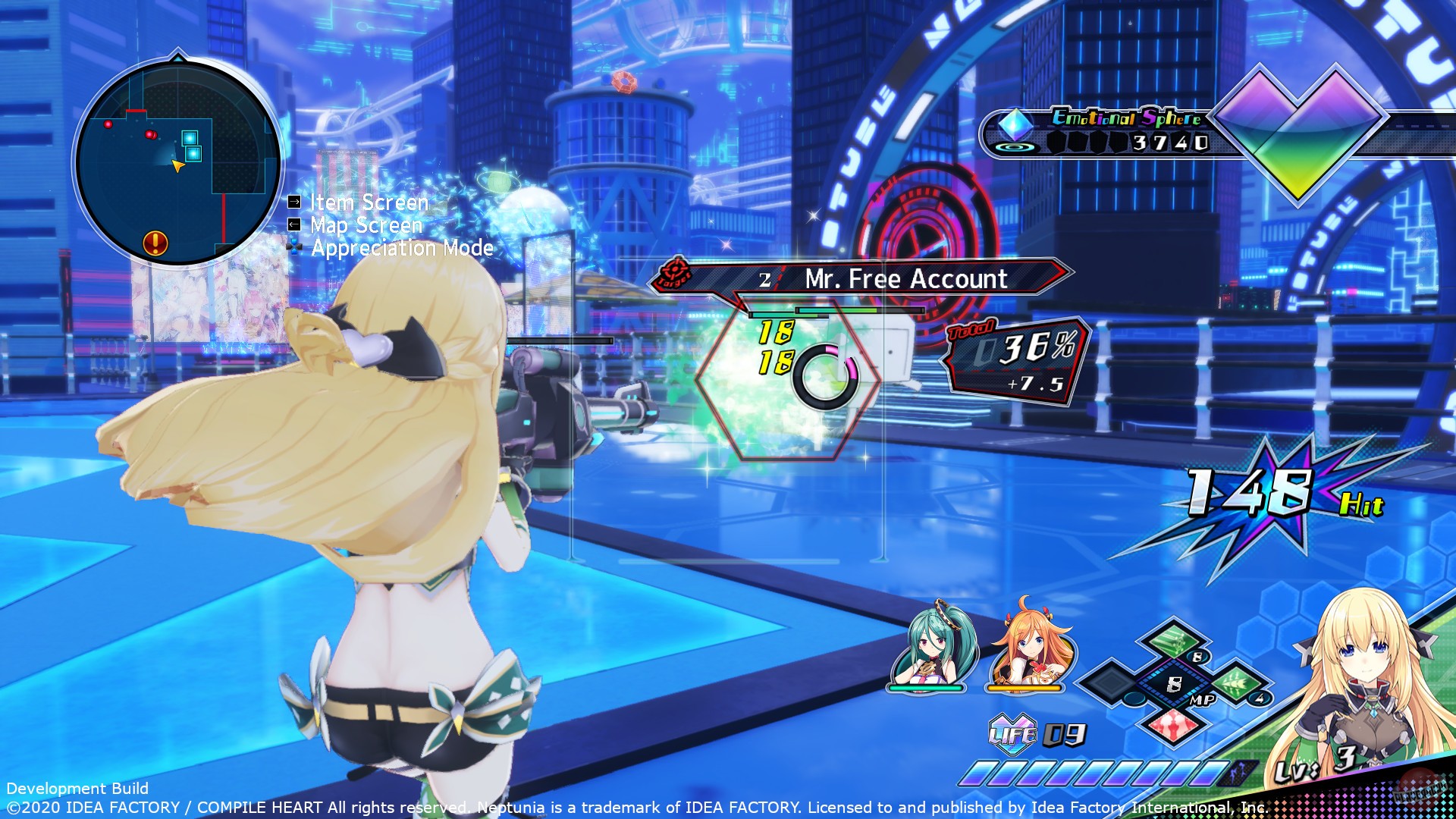 Скриншот из игры Neptunia Virtual Stars - 36