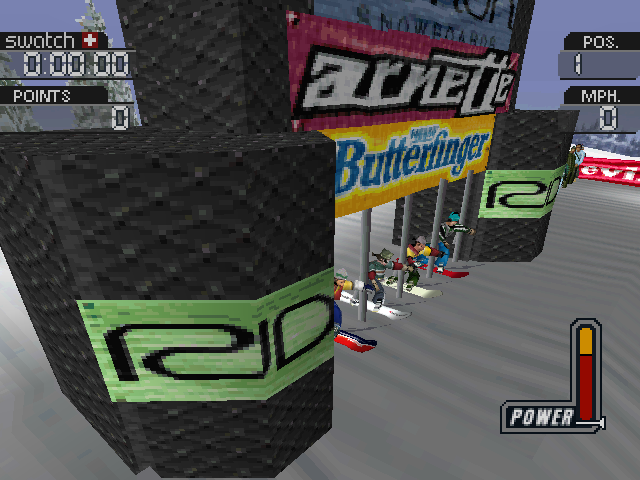 Скриншот из игры Cool Boarders 3 - 4