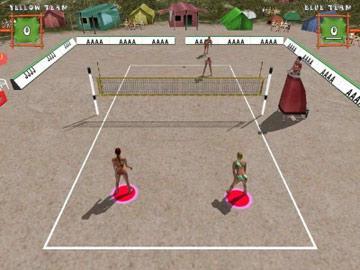 Скриншот из игры Beach Volley Hot Sports - 1