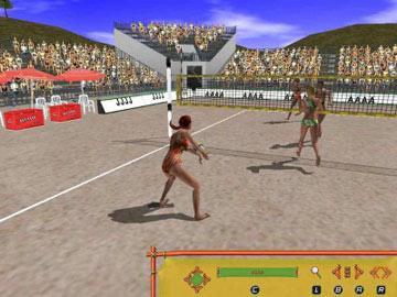 Скриншот из игры Beach Volley Hot Sports - 3