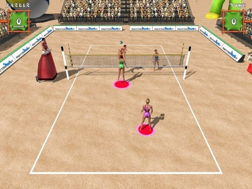Скриншот из игры Beach Volley Hot Sports - 4