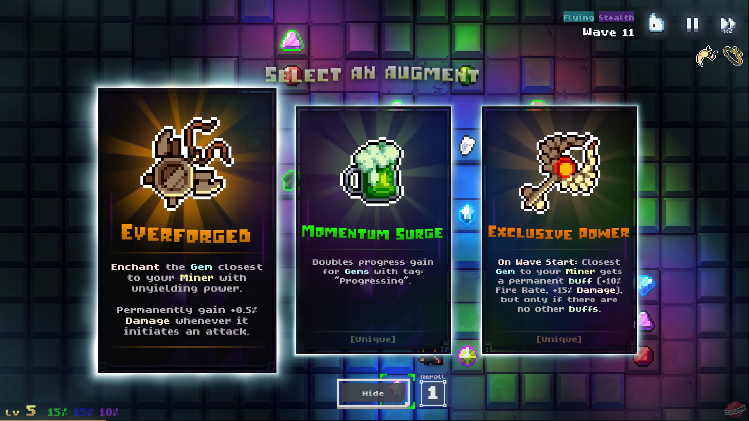 Скриншот из игры Gem Miner TD - 4