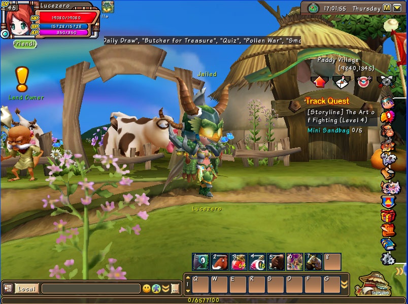 Скриншот из игры Dreamland Online - 22