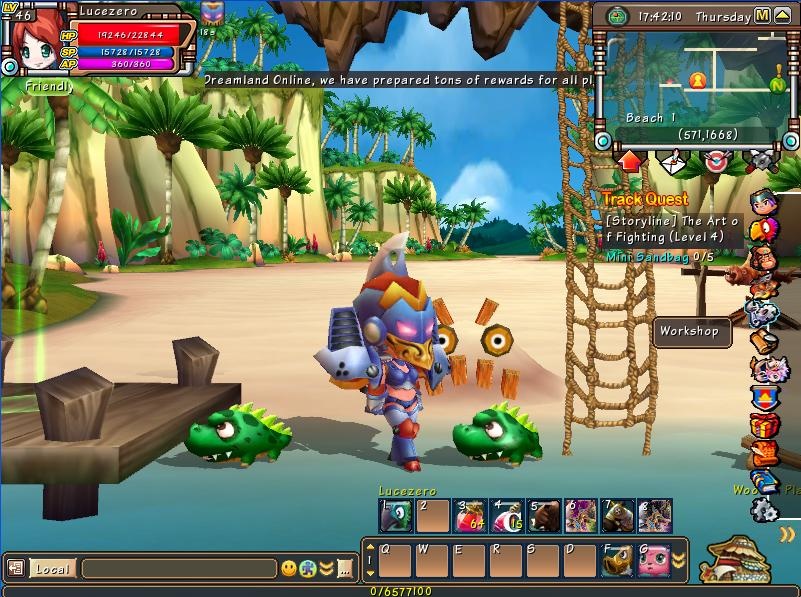 Скриншот из игры Dreamland Online - 27