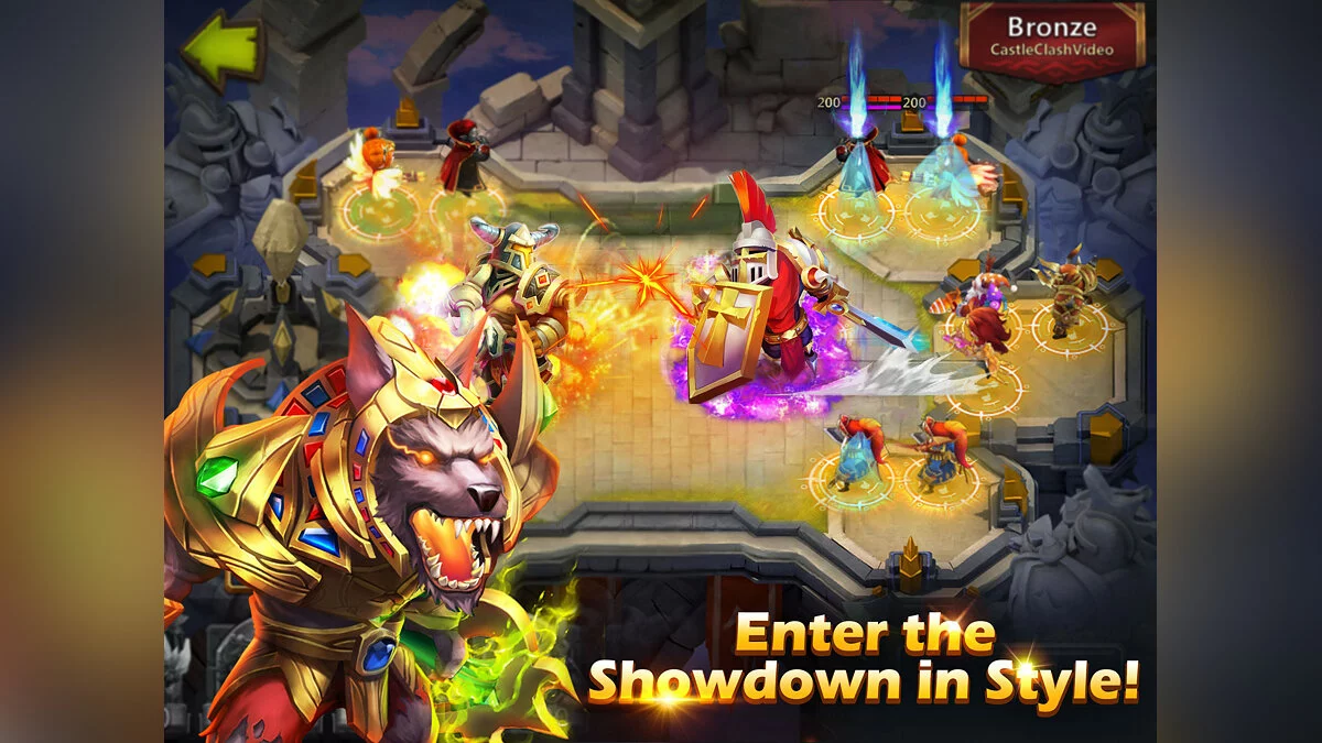 Скриншот из игры Castle Clash - 5