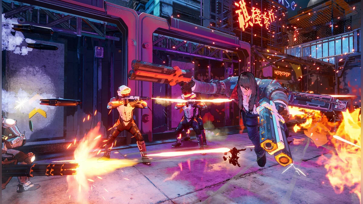 Скриншот из игры Gungrave G.O.R.E. - 6