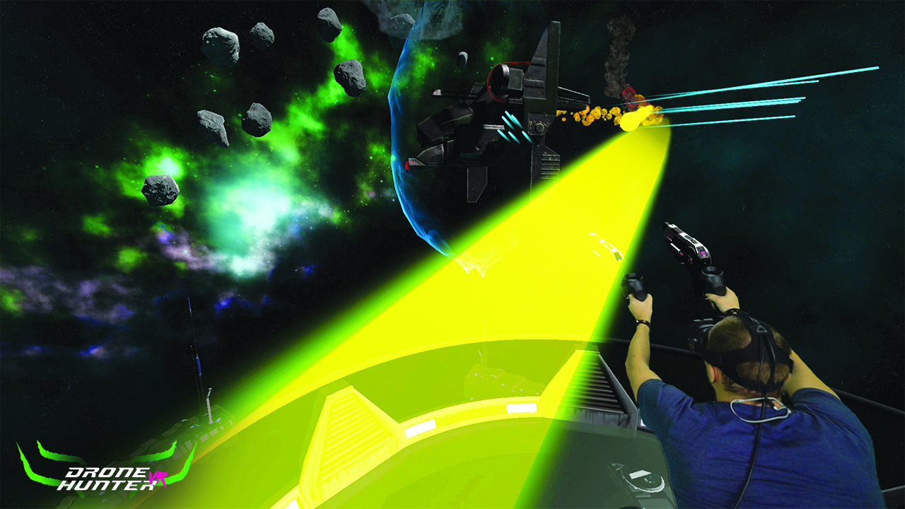 Скриншот из игры Drone Hunter VR - 2